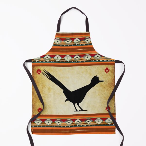 Item preview, Roadrunner Tribal Pattern In Terracotta And Blues designed and sold by handsoftime2020.