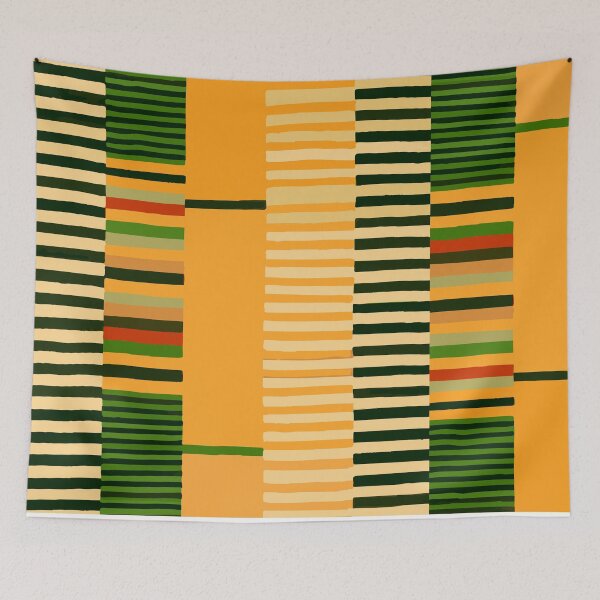 Item preview, Etchnic Scandinavian Pattern - Horizontal Stripes designed and sold by MyArt23.