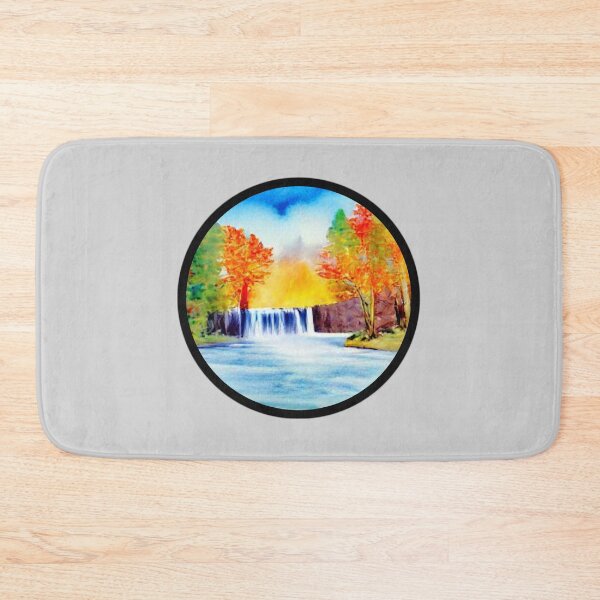 Item preview, Fall Waterfall Landscape designed and sold by designed2teach.