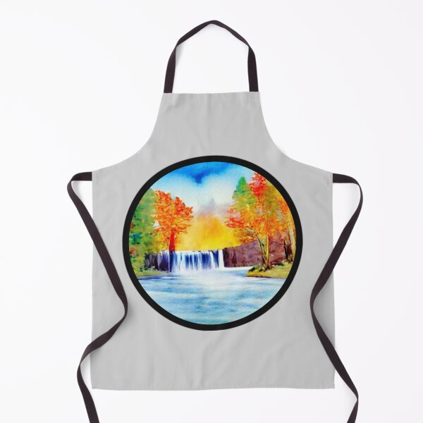 Item preview, Fall Waterfall Landscape designed and sold by designed2teach.
