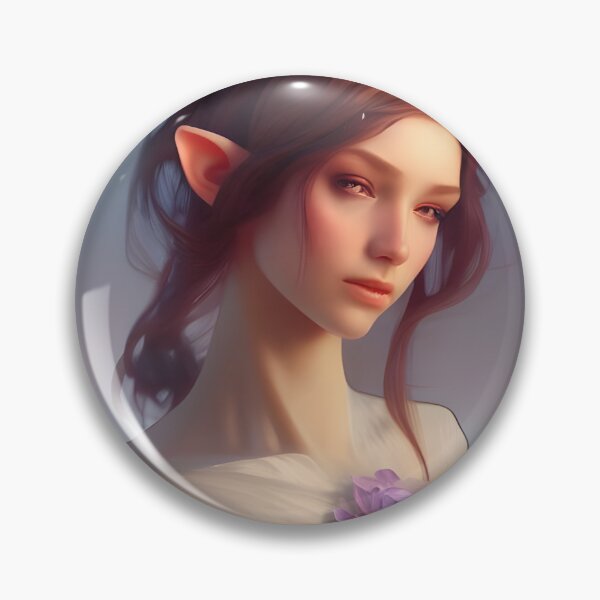 Item preview, Cute Fantasy Brunette Elf Princess designed and sold by Eliteijr.