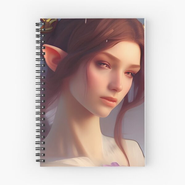 Item preview, Cute Fantasy Brunette Elf Princess designed and sold by Eliteijr.