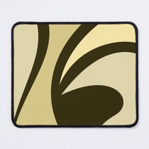 Item preview, Beige Wavy Curves Abstract designed and sold by studioart.