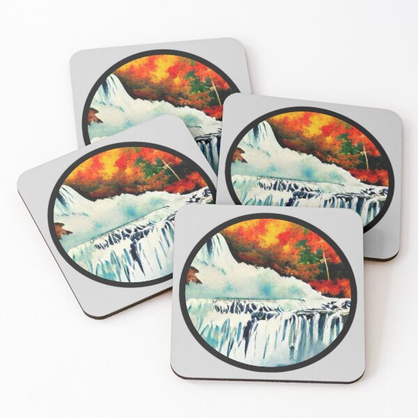Item preview, Fall Waterfall Landscape designed and sold by designed2teach.