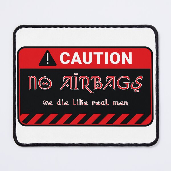 Item preview, Airbags We Die Linke Real Men designed and sold by Freddy501 ⭐⭐⭐⭐⭐.