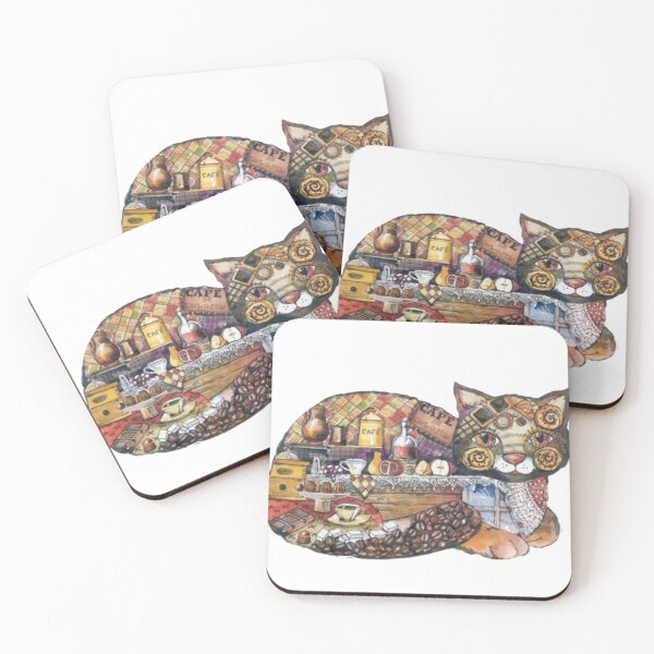Item preview, Patchwork Cat Bakery designed and sold by DuaaSiddiqui.