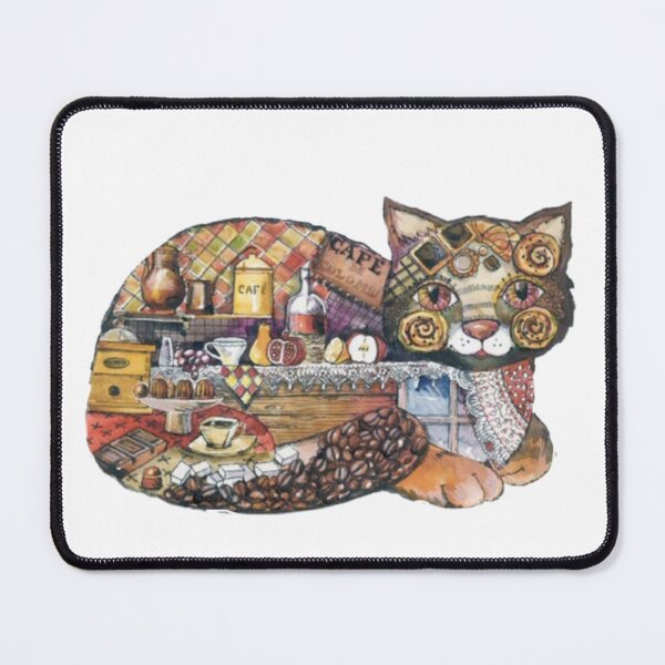Item preview, Patchwork Cat Bakery designed and sold by DuaaSiddiqui.