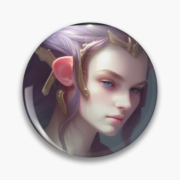Item preview, Cute Fantasy Purple Haired Elf Princess designed and sold by Eliteijr.