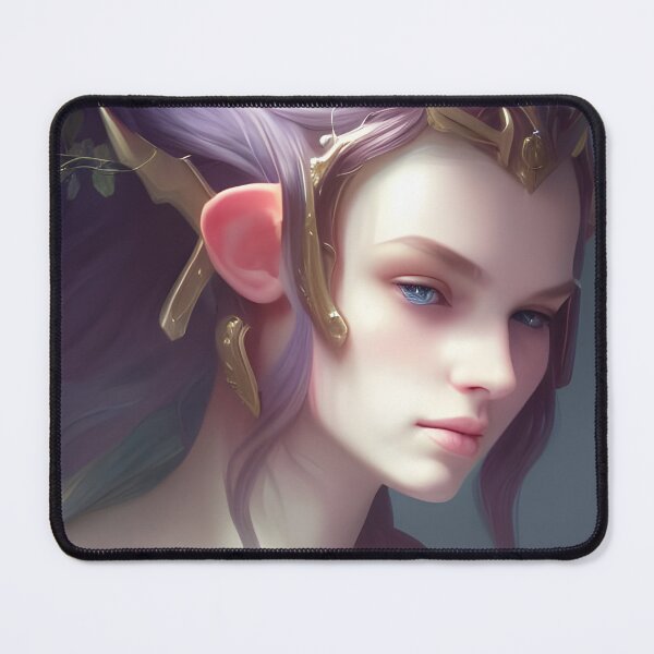 Item preview, Cute Fantasy Purple Haired Elf Princess designed and sold by Eliteijr.