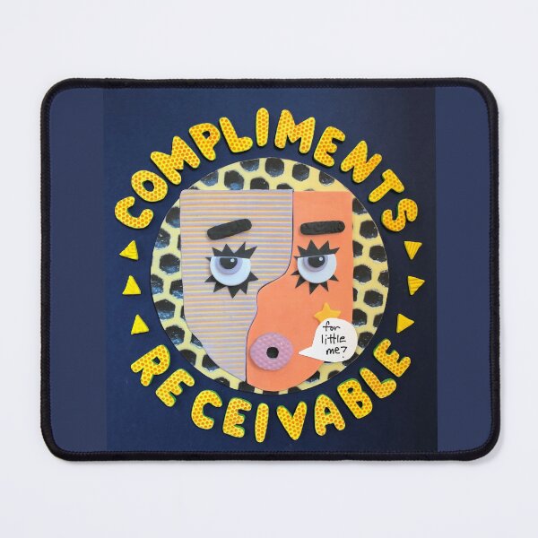 Item preview, Compliments Receivable designed and sold by prunellaparsnip.