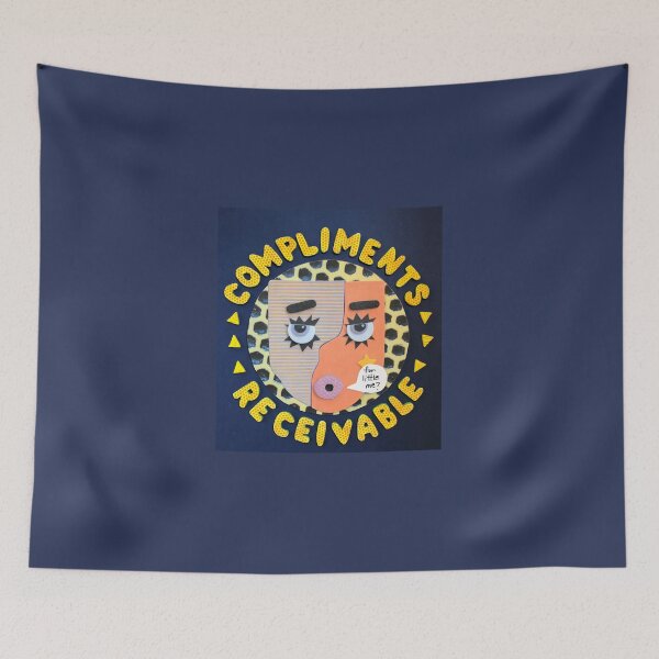 Item preview, Compliments Receivable designed and sold by prunellaparsnip.