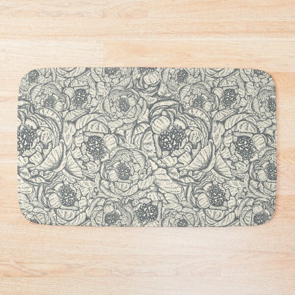 Aperçu de l'œuvre Pivoine Vintage : Graphite créée et vendue par chlayne.