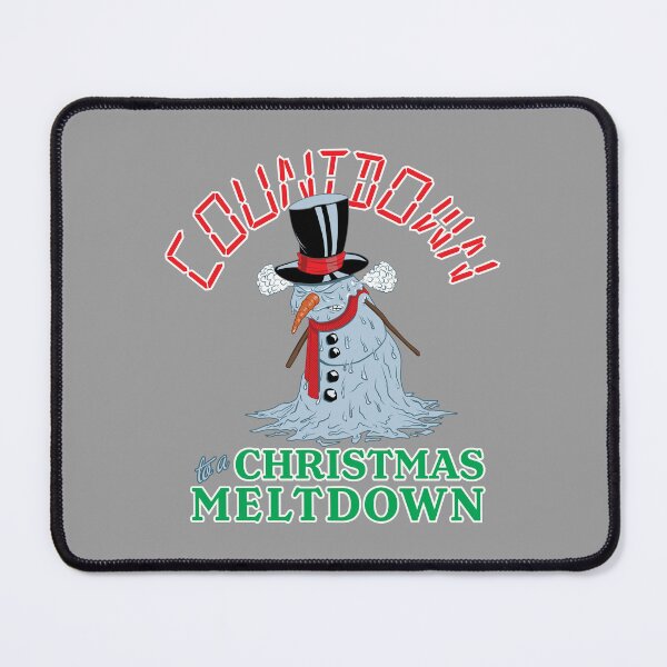 Item preview, Countdown to a Christmas Meltdown designed and sold by DrawnBadlyArt.