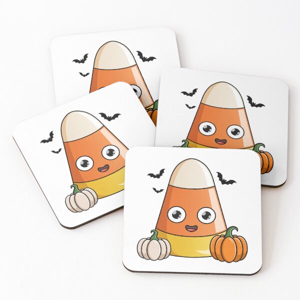 Item preview, Cute Candy Corn and Pumpkins designed and sold by Amy Farmer.