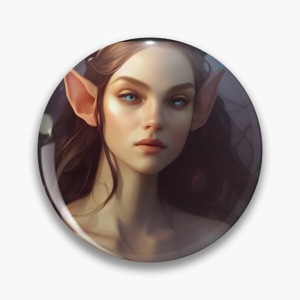 Item preview, Beautiful Fantasy Brunette Elf Princess designed and sold by Eliteijr.