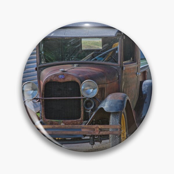 Item preview, Rusty Pickup Shiny Car designed and sold by alanathrower.
