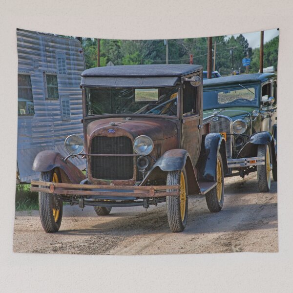 Item preview, Rusty Pickup Shiny Car designed and sold by alanathrower.