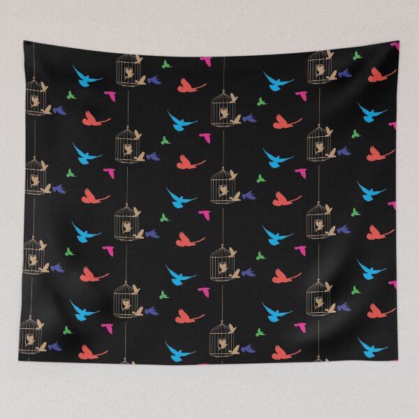 Item preview, Free birds from cage, freedom designed and sold by CHday.
