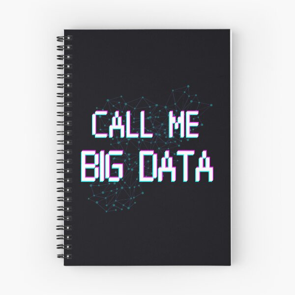 Item preview, Call Me Big Data light merch. Data analyst cyber structure designed and sold by T-Look.