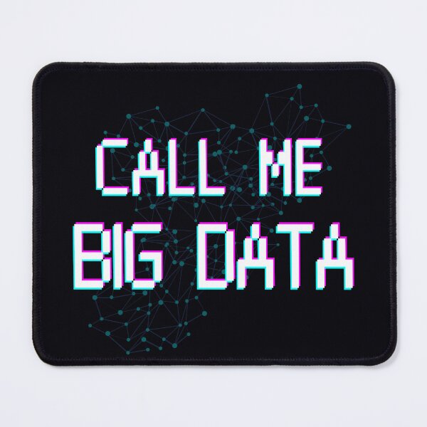 Item preview, Call Me Big Data light merch. Data analyst cyber structure designed and sold by T-Look.