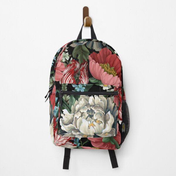 Item preview, Floral garden with pink, red and white blooms designed and sold by FGCART.