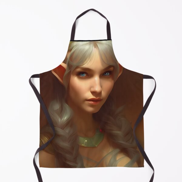 Item preview, Beautiful Fantasy Elf Princess Brunette Grey Hair designed and sold by Eliteijr.