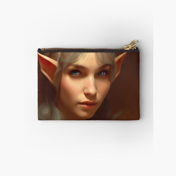 Item preview, Beautiful Fantasy Elf Princess Brunette Grey Hair designed and sold by Eliteijr.