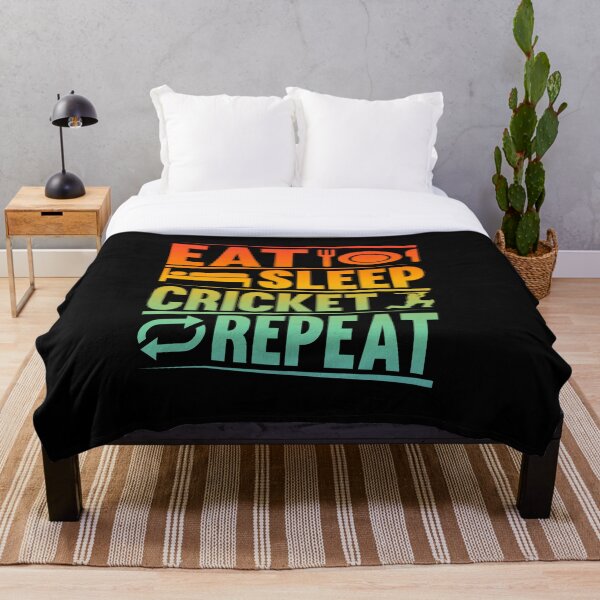 Item preview, Eat Sleep Cricket Repeat designed and sold by Shop-of.
