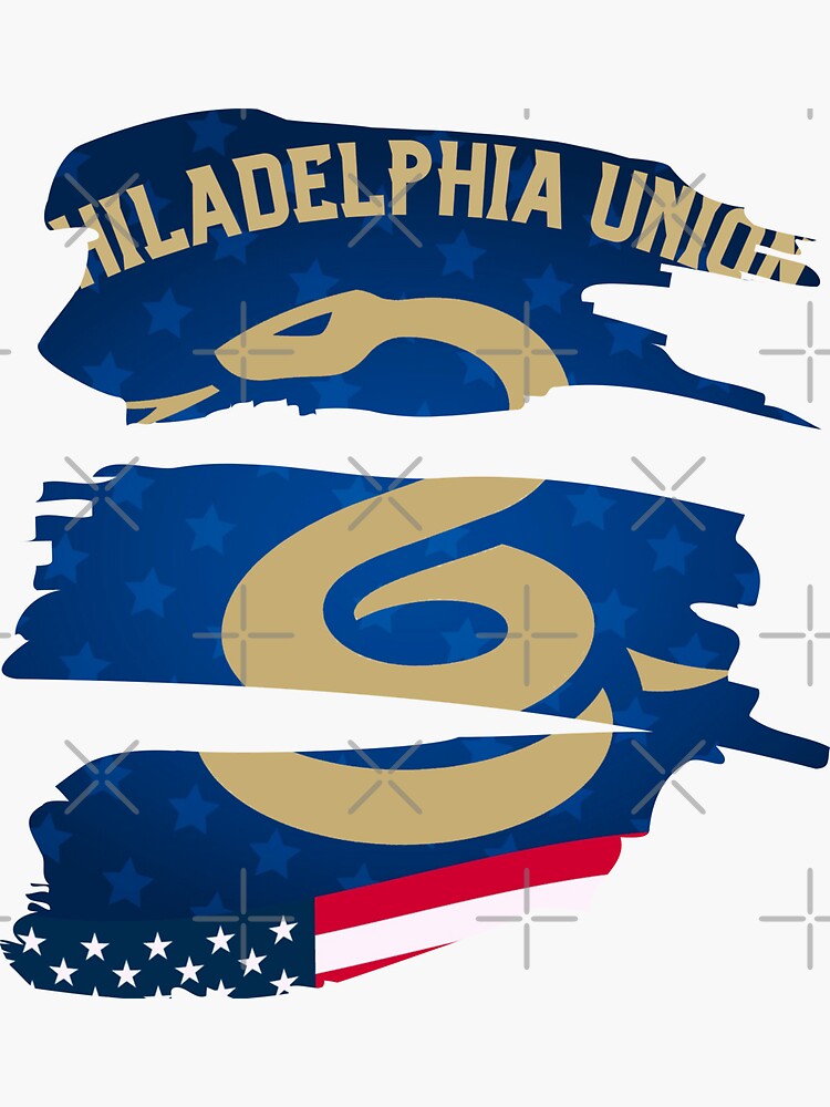 Philadelphia Union Jersey Sticker for Sale by cbaunoch