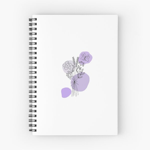 Item preview, Purple line art flower  designed and sold by CraftNinja81.