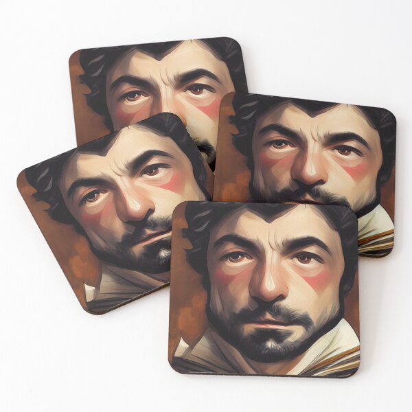 Item preview, Caravaggio portrait  designed and sold by ComicsFactory.