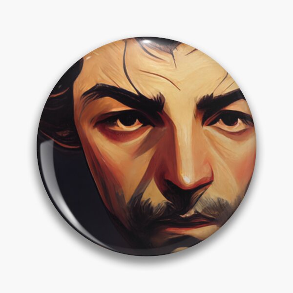 Item preview, Caravaggio portrait  designed and sold by ComicsFactory.