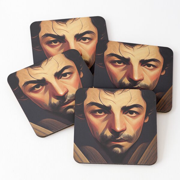 Item preview, Caravaggio portrait  designed and sold by ComicsFactory.