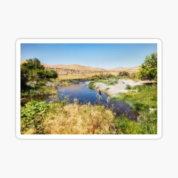 High Noon on the Burnt River Sticker