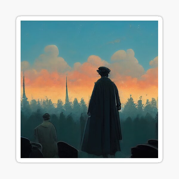 Artikel-Vorschau von Caspar David Friedrich, designt und verkauft von ComicsFactory.