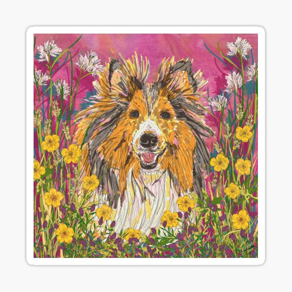 Sheltie Sticker