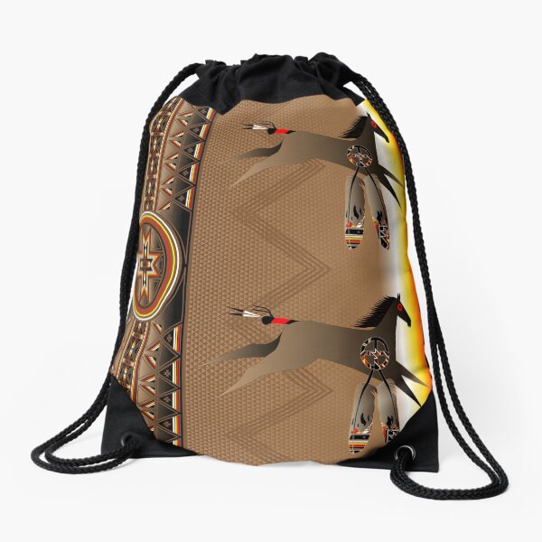War Horse Drawstring Bag
