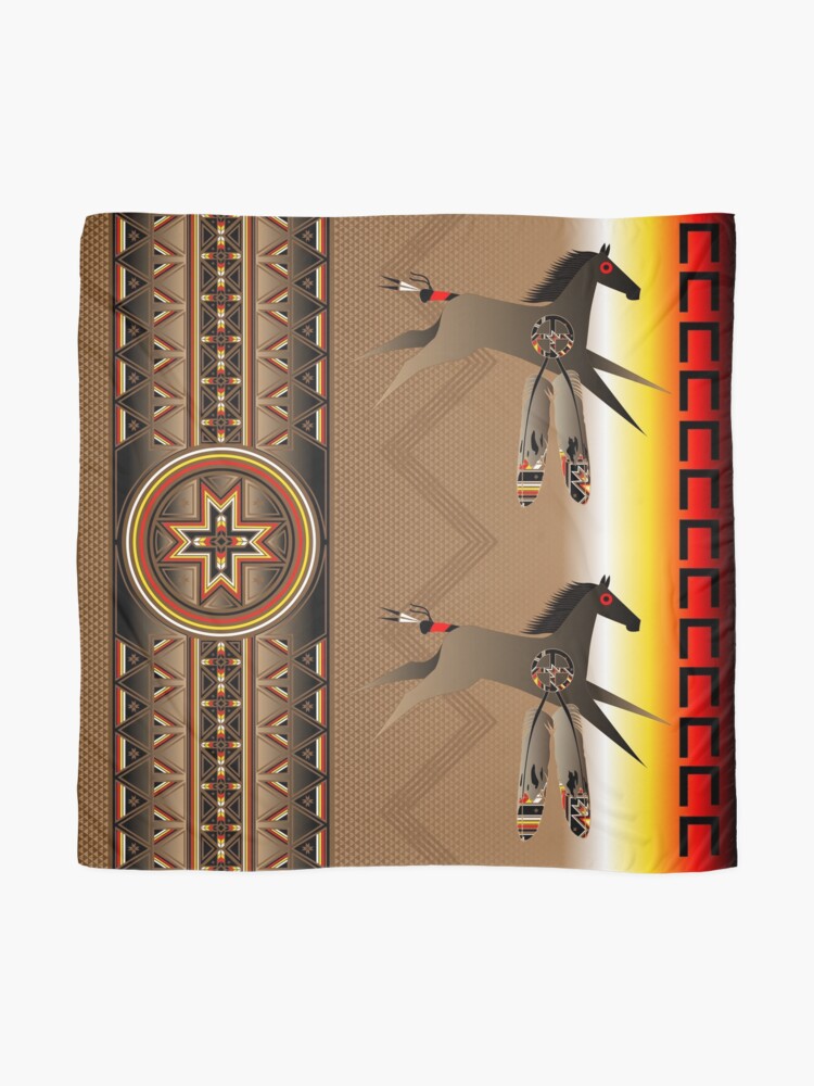 Alternate view of War Horse Scarf