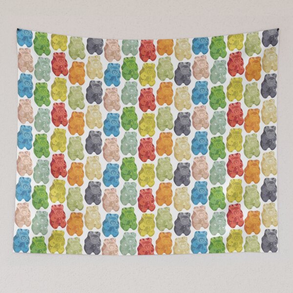 Item preview, Yummy Gummy Bears in Ten Yummy Flavors designed and sold by jeff-jones.