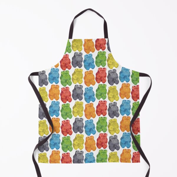 Item preview, Gummy Bears in Rainbow Colors Pattern designed and sold by jeff-jones.