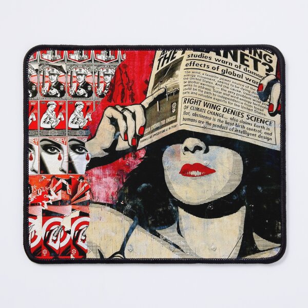 Item preview, Pulp Fiction Climate Change News designed and sold by Edenglow Prints & Peculiars.