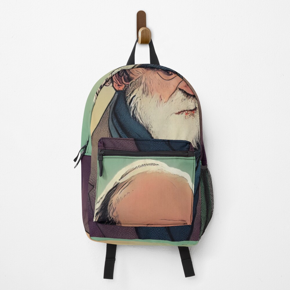 Vista previa del artículo con la obra «Mochila», diseñado y vendido por ComicsFactory.