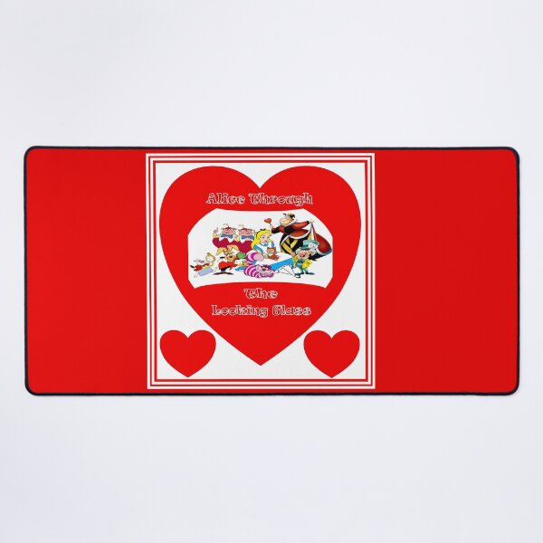 Item preview, ALICE THROUGH THE LOOKING GLASS : Abstract Heart Print designed and sold by posterbobs.