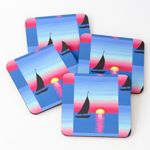 Item preview, SIMPLE BUT BEAUTIFUL YACHT AT SUNSET designed and sold by sailorsam1805.