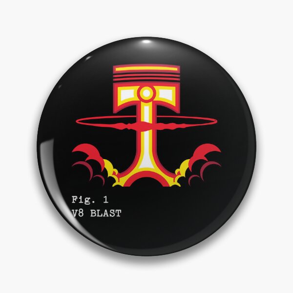 Item preview, Engine piston illustration in nuclear-like mushroom cloud designed and sold by ntesigntees.
