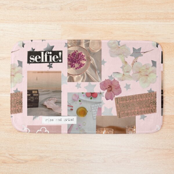 Item preview, Baby Pink Floral Collage Y2K  designed and sold by Femme Pastel Collective.