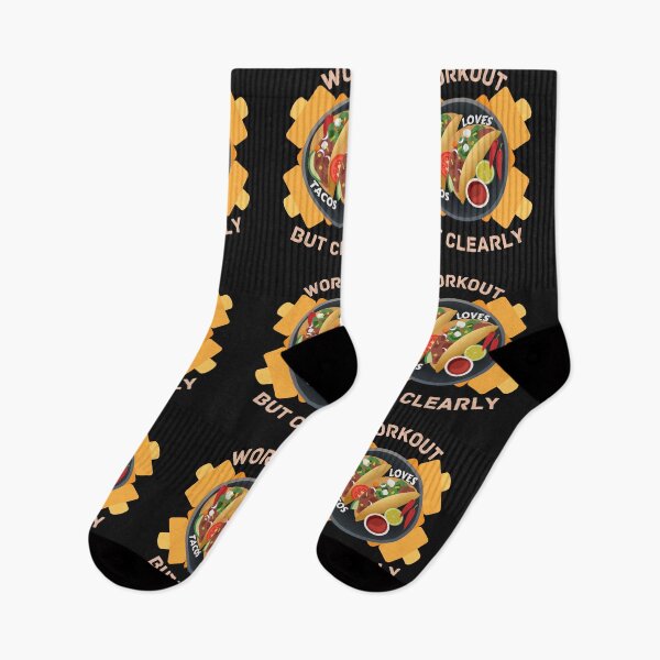 Item preview, Copy of Workout But Clearly Loves Tacos designed and sold by NikkosDesigns.