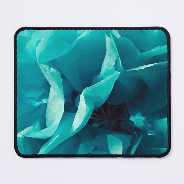 Item preview, Blue-Sea Foam Green Paper Flower Artistic Photo designed and sold by DEC02.