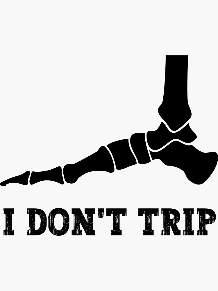 "Skeleton Foot bones " Sticker for Sale by Nicollata Redbubble