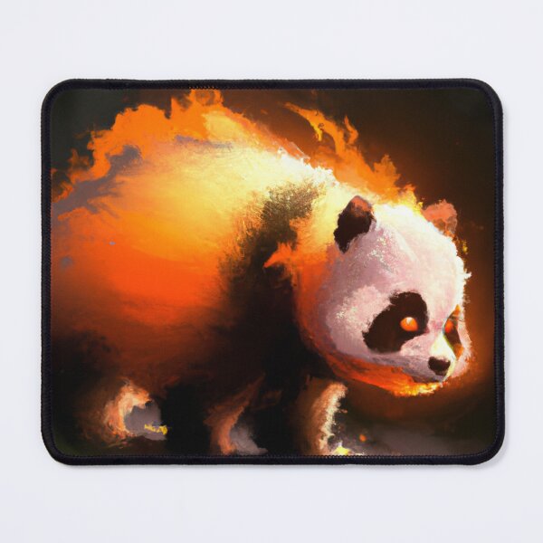 Artikelvorschau, Flammender Panda entworfen und verkauft von Zestpond.